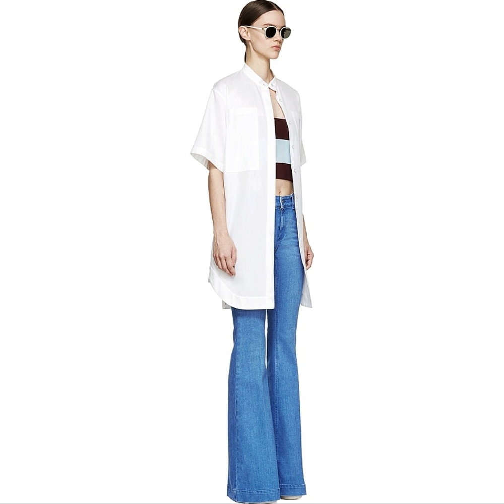Stella Mccartney 70s Flared Ultra Blue Classic Jeans